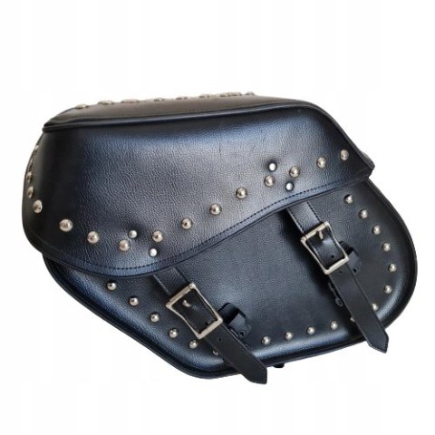 CHOPPER KUFER SAKWA TORBA BOCZNA SKÓRZANA