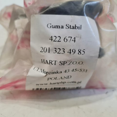 MERCEDES W201 190 GUMY DRĄŻKA STABILIZATORA HART 422 647