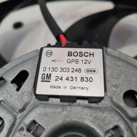 OPEL ASTRA G ZAFIRA A WENTYLATOR CHŁODNICY GM 24431830