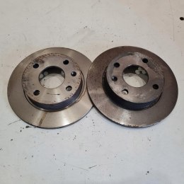 FORD FIESTA ORION III TARCZE HAMULCOWE KOMPLET SAMKO F1281P