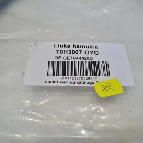 MAZDA 323 BJ LINKA HAMULCA RĘCZNEGO LEWA 70H3067-OYO
