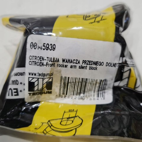 TOYOTA YARIS I TULEJA SILENTBLOCK WAHACZA TEDGUM 00145939