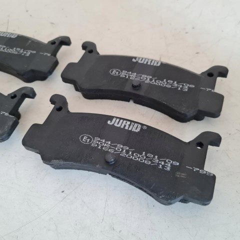 MAZDA 323 BF MX-3 KLOCKI HAMULCOWE KPL JURID 572162J