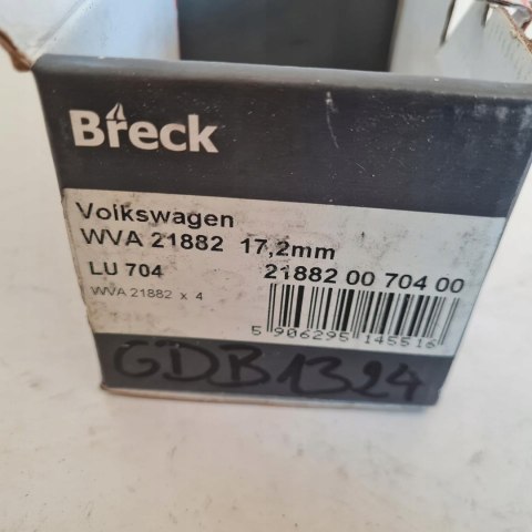 VOLKSWAGEN TRANSPORTER IV KLOCKI HAMULCOWE BRECK 21882 00 704 00