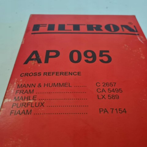 FIAT TEMPRA TIPO FILTR POWIETRZA FILTRON AP 095