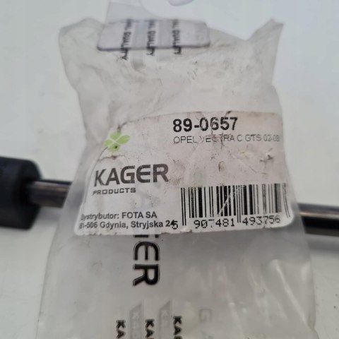 OPEL VECTRA C HB SIŁOWNIK KLAPY BAGAŻNIKA KAGER 89-0657