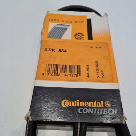 NISSAN TOYOTA CHEVROLET PASEK KLINOWY WIELOROWKOWY CONTINENTAL 6PK884