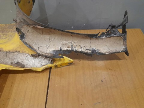 POLARIS SCRAMBLER 500 ZDERZAK NADKOLE OWIEWKA TYŁ