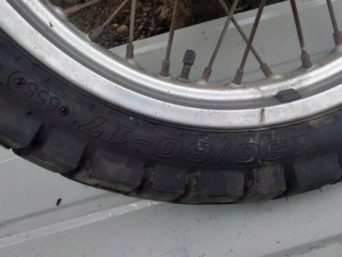 KOŁO FELGA TYŁ KAWASAKI KLR 650