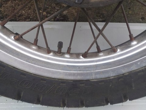 KOŁO FELGA TYŁ KAWASAKI KLR 650