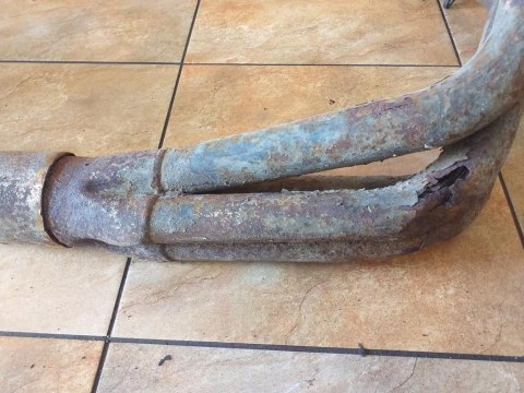 KOLEKTOR TŁUMIK WYDECH KAWASAKI KZ 650